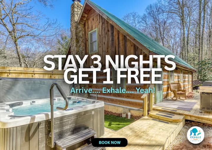 4br Forest Run Cabin| Hottub| 2 Min To Sugar M Ski - Linville, NC