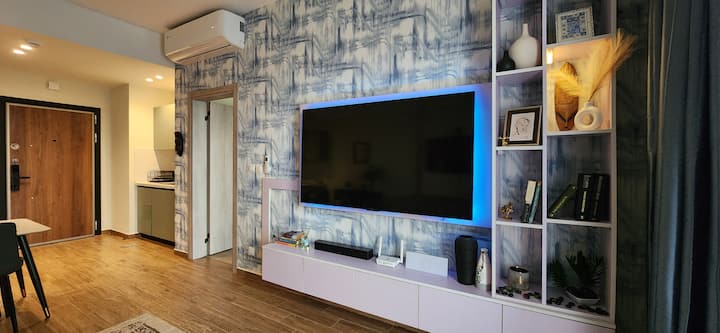 7th Fl Refined One‑bed|airport Residential - Accra