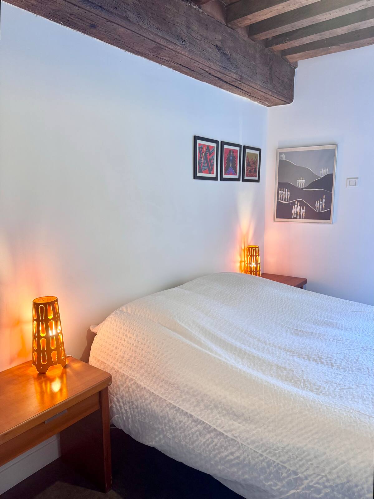 Chambre 2 avec lit double