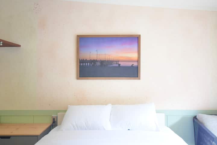 【多々戸浜まで徒歩3分】海と風の隠れ家｜double Room｜ 専用シャワー｜Wifi完備 - Shimoda