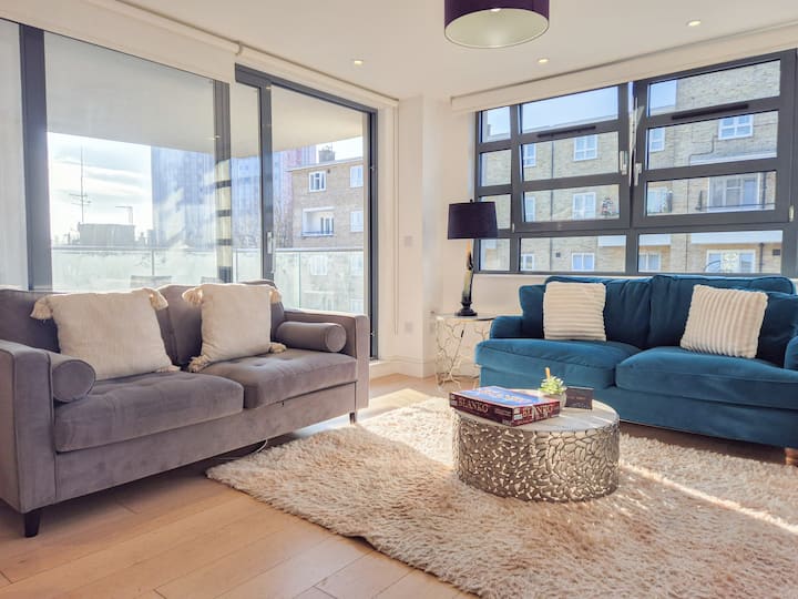 Modern 3bdr W/ Balcony | Regents Park & Marylebone - Marylebone