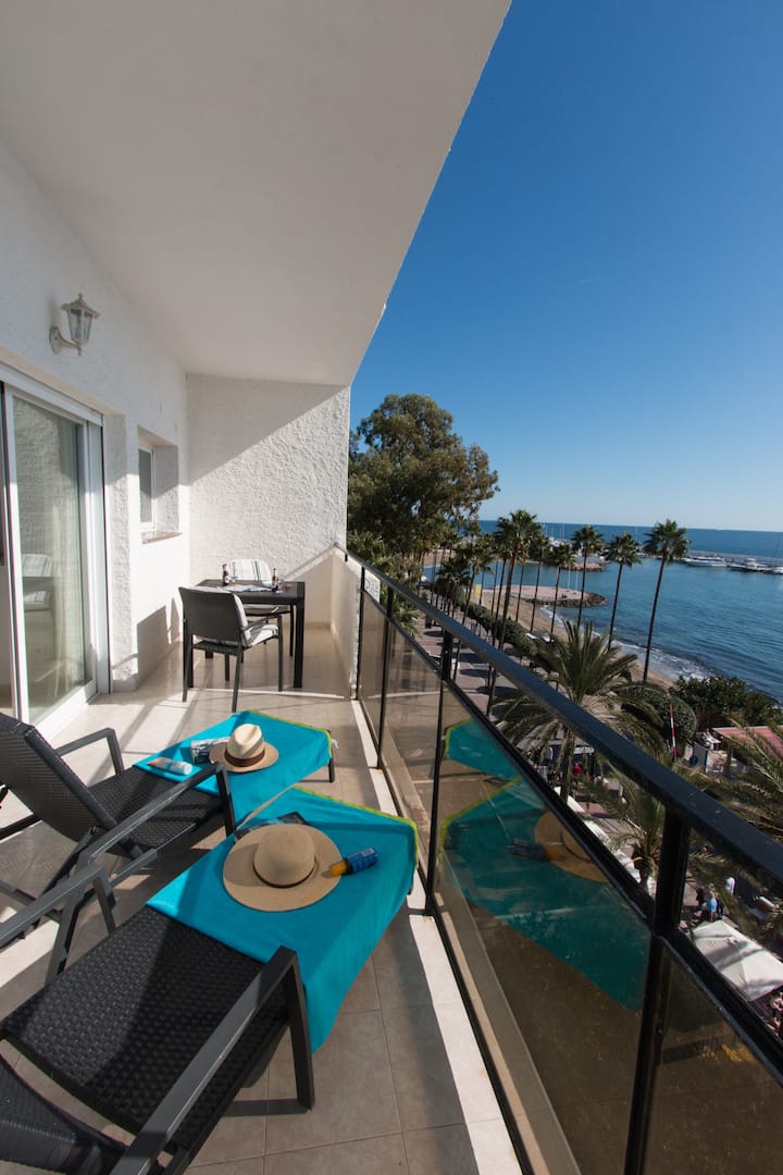 Marbella Skol Super Seafront Apt. 2 Large Terraces - Marbella