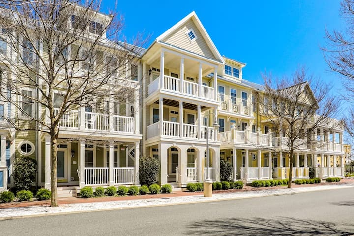 Bay Townhouse With Pool, Ac & Free Wifi - Ocean City, MD
