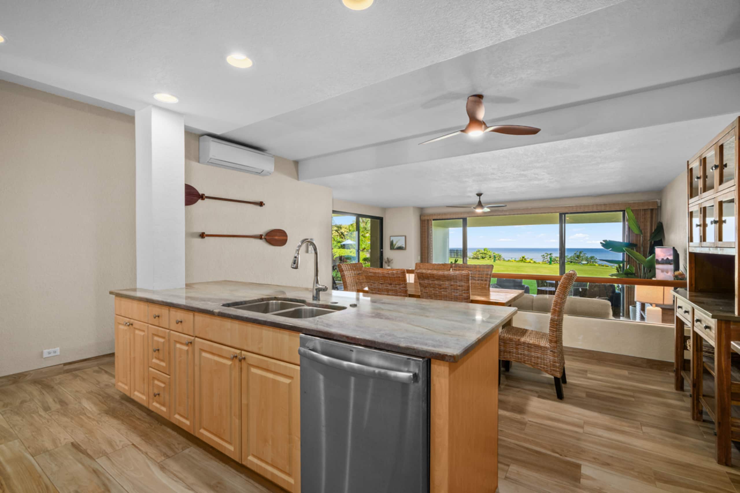 Private serene 2/2 ocean view and AC - Puu Poa 102 - Image 5