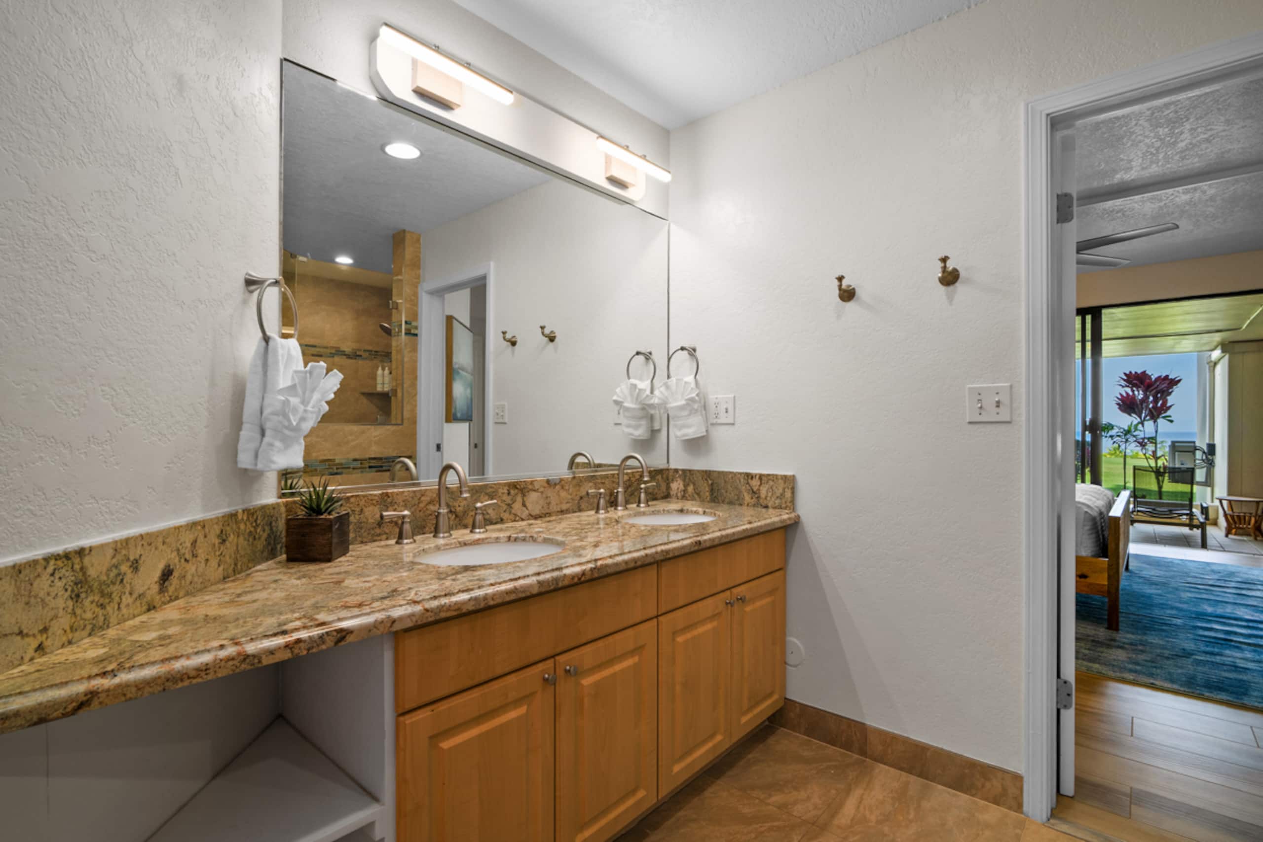 Private serene 2/2 ocean view and AC - Puu Poa 102 - Image 21