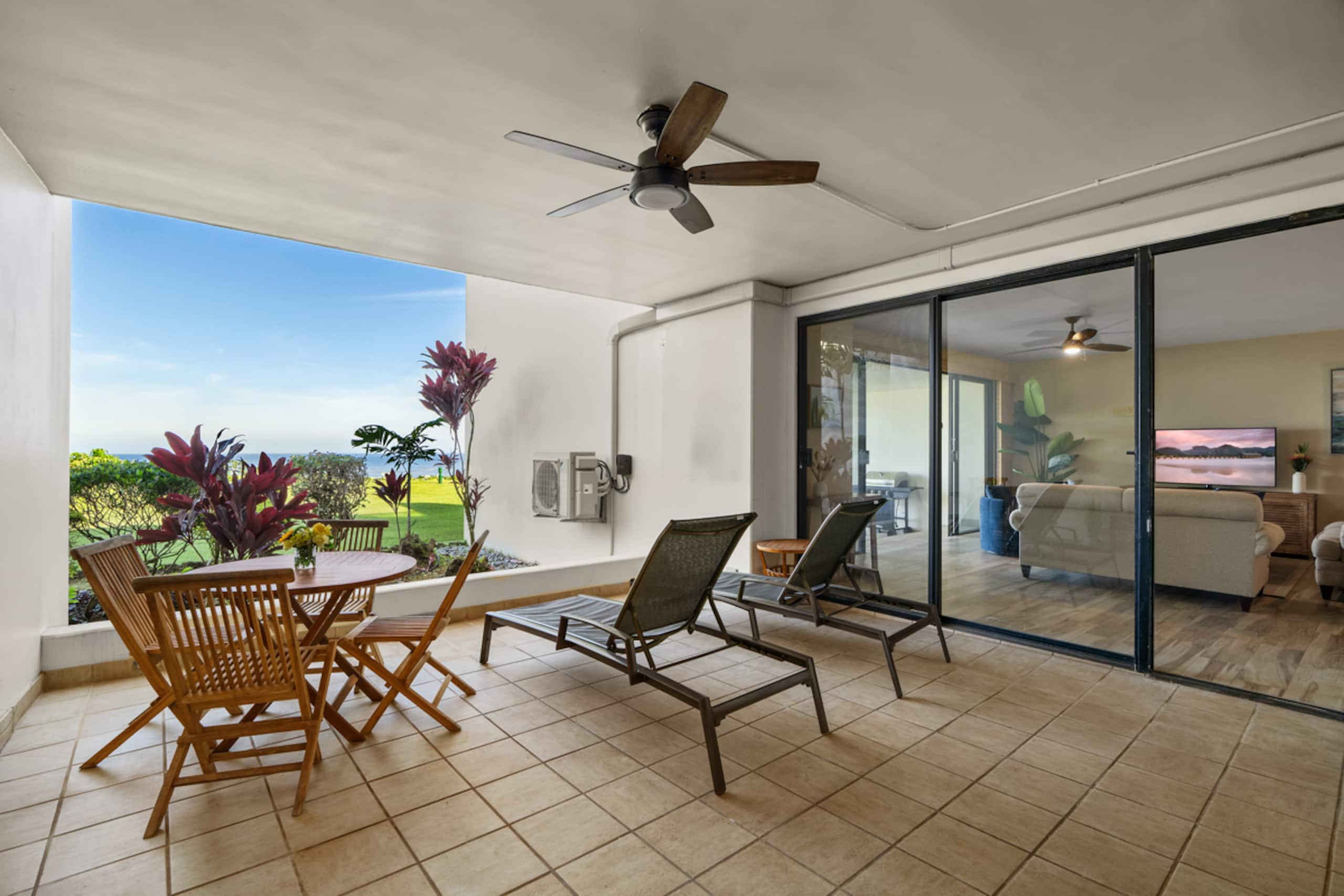 Private serene 2/2 ocean view and AC - Puu Poa 102 - Image 30