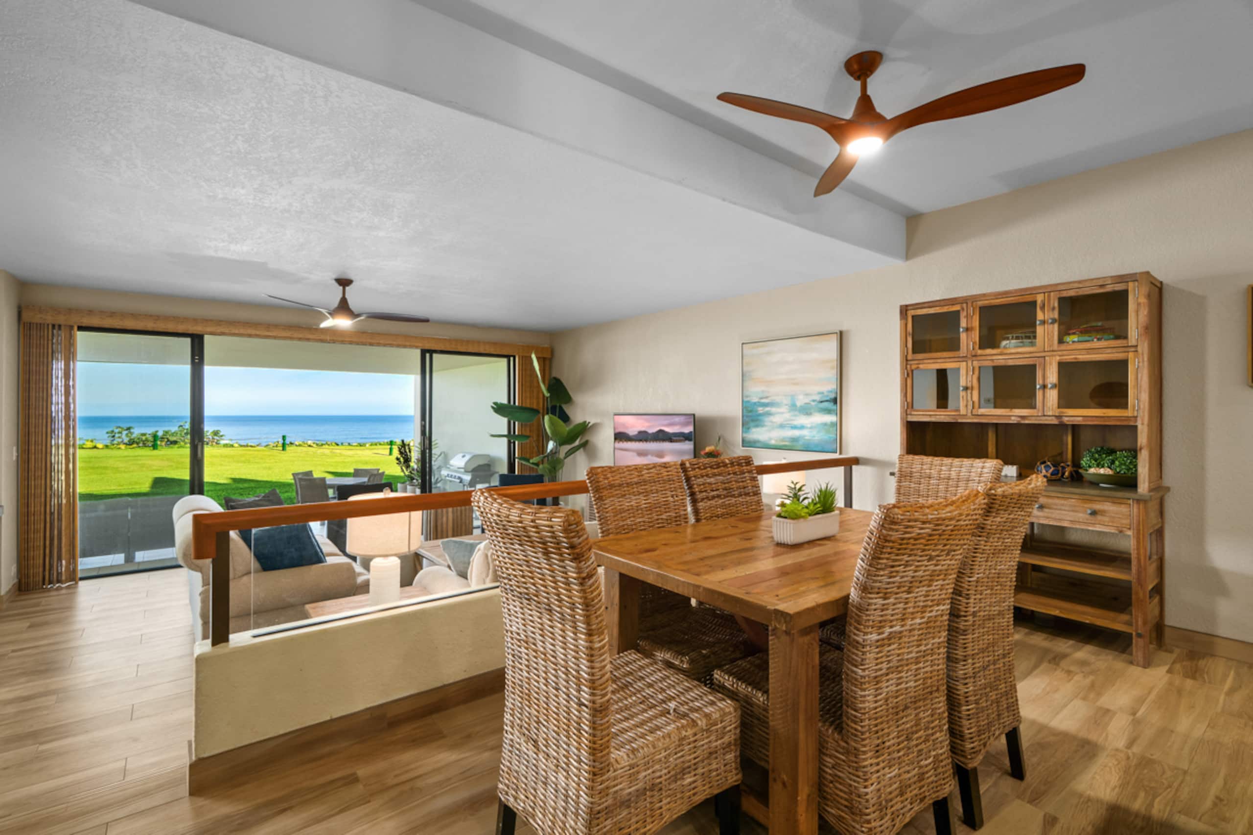 Private serene 2/2 ocean view and AC - Puu Poa 102 - Image 9