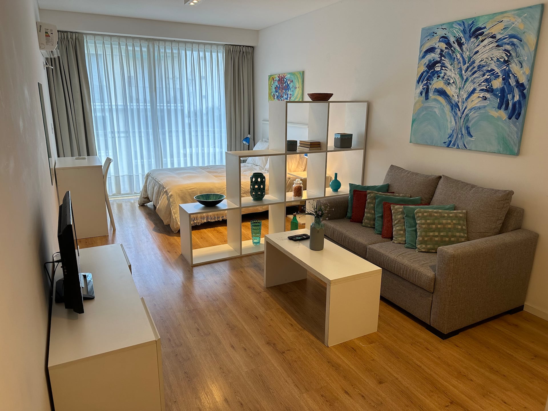 Studio apartment in Palermo with terrace pool and laundry
