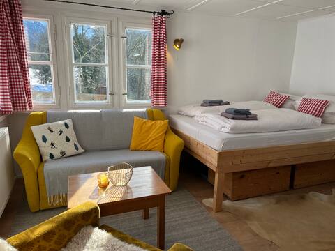 Top Airbnb: Cosy cabin with wonderful views of the mountains. in Oberstdorf