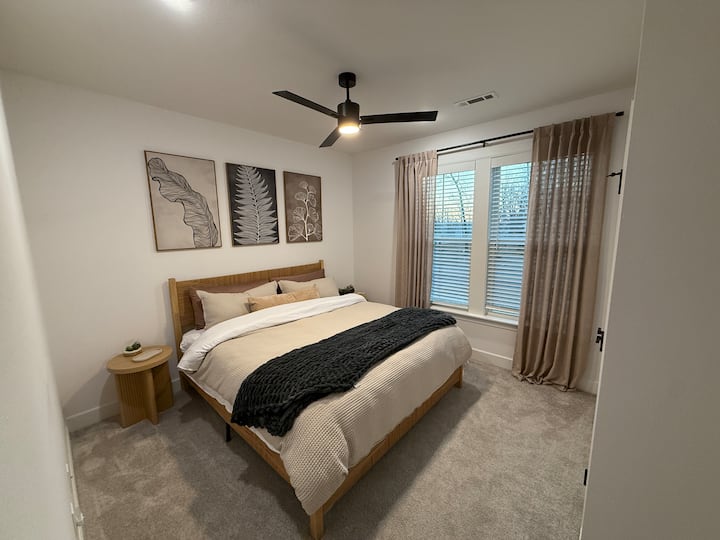 Kitchen and dining area