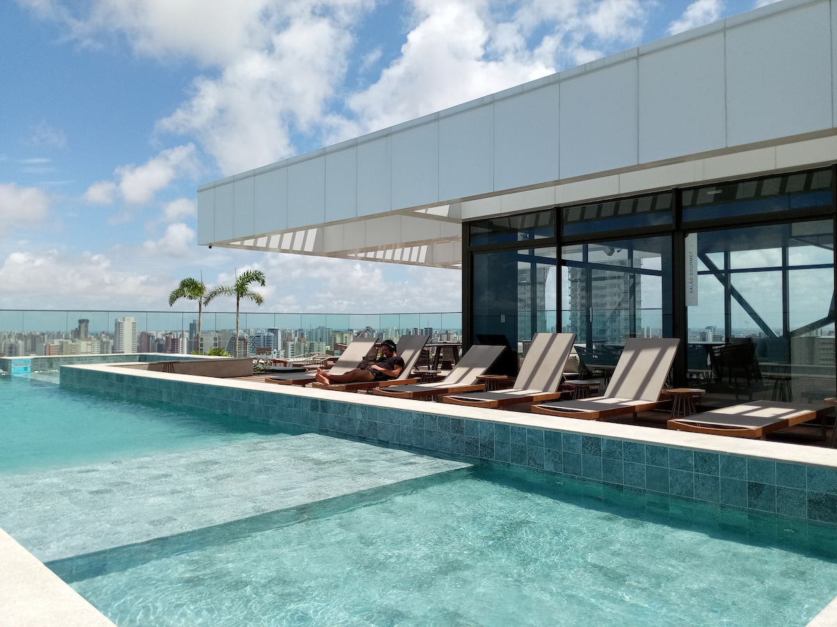 Foto do anúncio de Studio c/piscina - academia, perto praia- Meireles em Meireles, Fortaleza