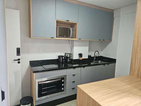 Airbnb em destaque: Premium Studio with Garage in Água Verde/Curitiba em água Verde