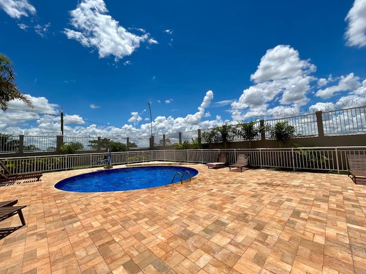 Apto. 2 Qt., Vaga Perto Magic Garden, Piscina. - Ribeirao Preto