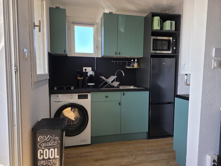 Bel Appartement Vue Port, Parking, Wifi, Clim - Leucate