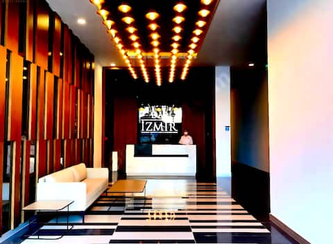 Top Airbnb: Wonderful Apartment with a View in the Residence in Bornova