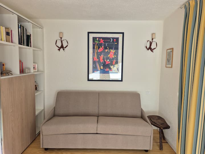 Renovated Flat With Mountain View - Claviere