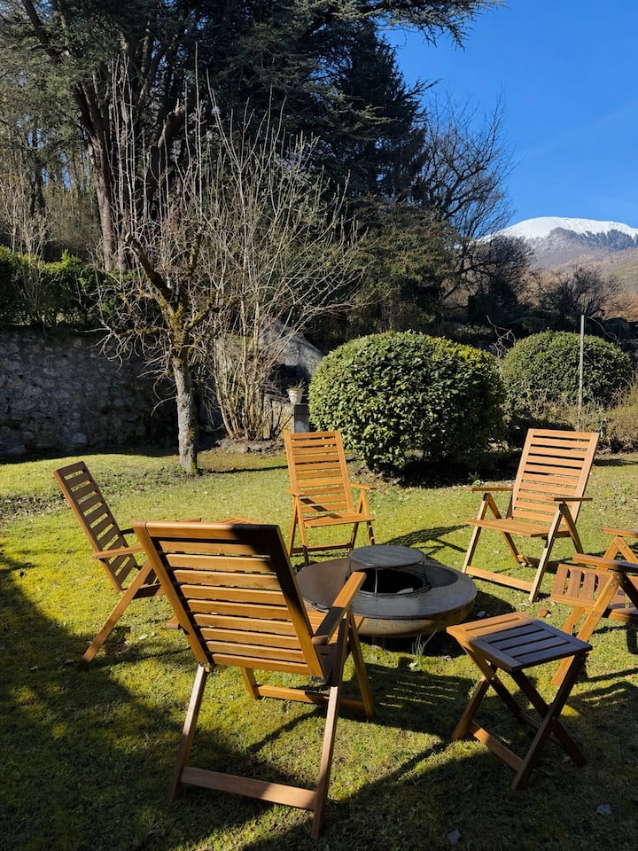 Le Vieux Cèdre - Jardin & Cheminée - Arreau