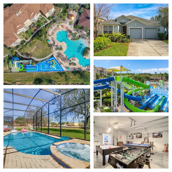 Windsor Hills Resort/4bed/4bath/pool/spa/disney - 셀레브레이션