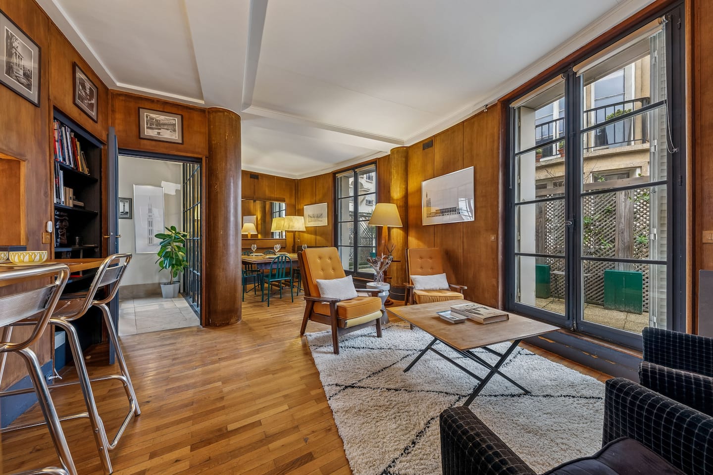 Pavillon d'Auguste Perret : Triplex, Tour Eiffel — Salon