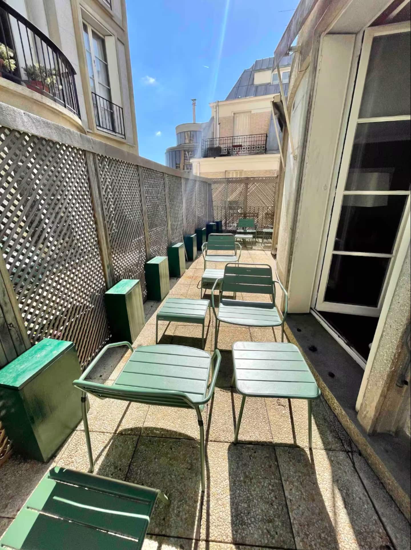 Pavillon d'Auguste Perret : Triplex, Tour Eiffel — Terrasse 2