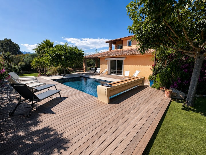 Villa St Cyprien Plage à Pied Piscine Chauffée - Lecci