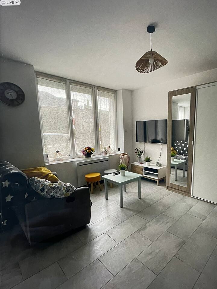 T3, 2 Ch, 1 Cuisine, 1 Salon, Douche, Parking. - Vierzon