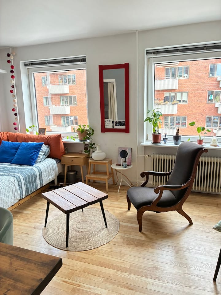 Cph Getaway - Central W. Balcony I Lakes & Metro - Copenhagen
