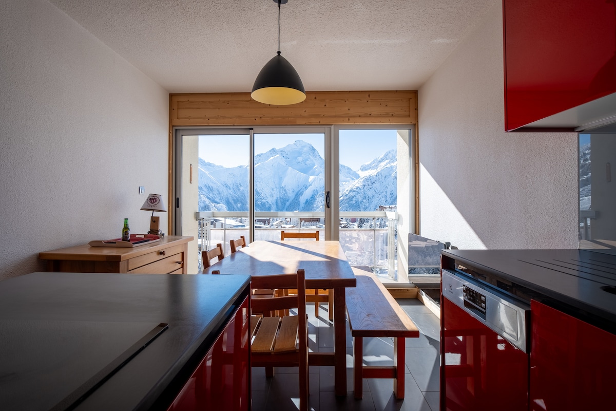 Magnifique appartement 6 personnes aux 2 Alpes, vue Muzelle — photo 8