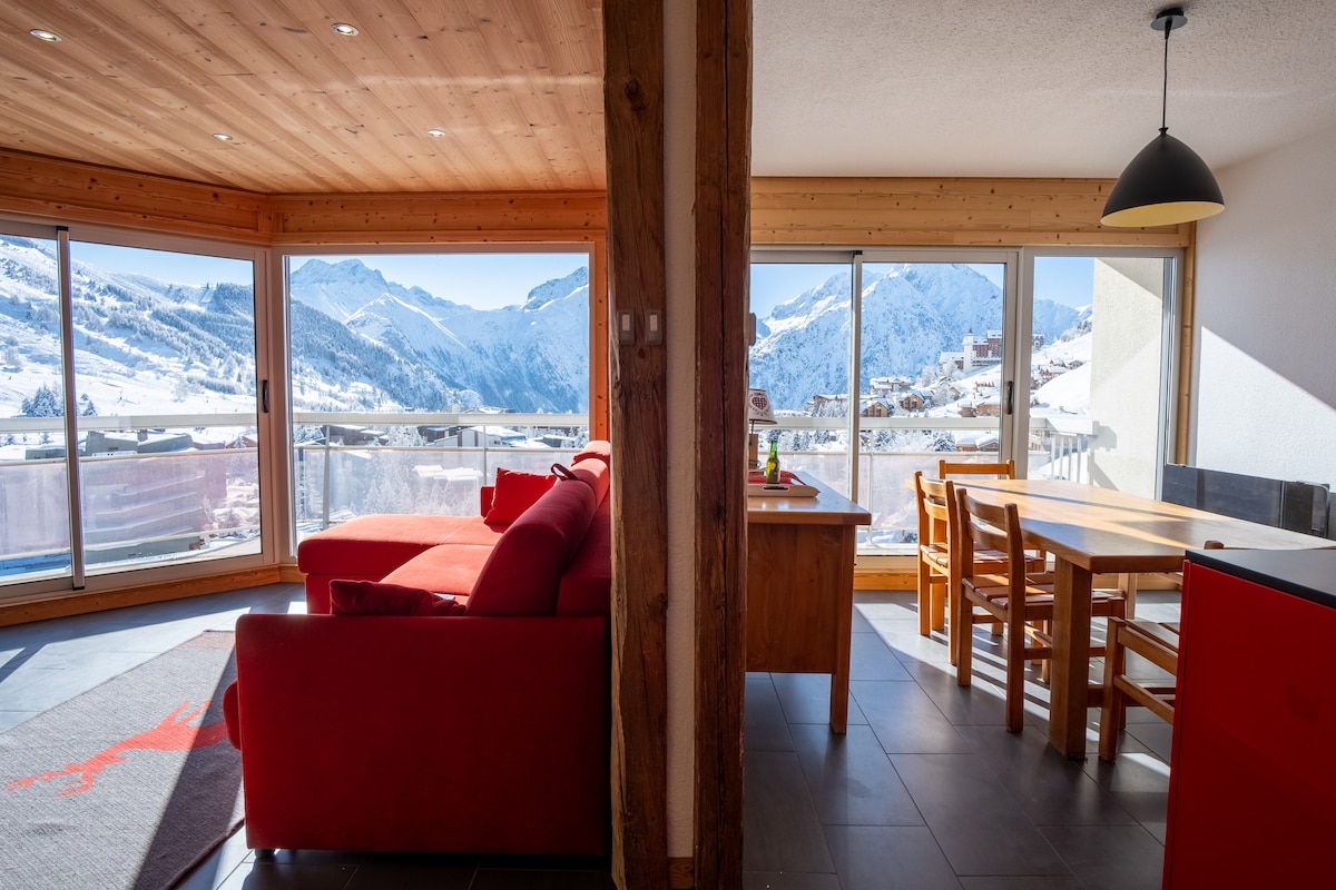 Magnifique appartement 6 personnes aux 2 Alpes, vue Muzelle — photo 3