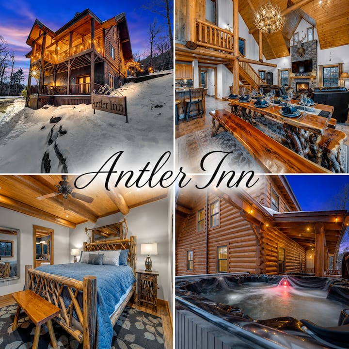 Antler Inn: Hot Tub, Game Room, 1 Mile To Beechmtn - Beech Mountain, NC