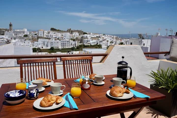 Casa Colina Blanca House With Roof Terrace & Views - Vejer de la Frontera