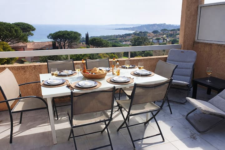 Nartelle Panorama - Piscine, Parking & Clim - Sainte-Maxime