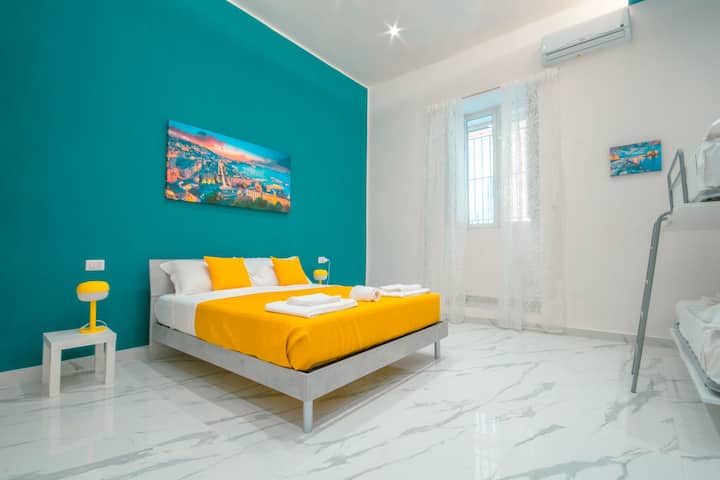 Nel Cuore Di Napoli - 3 Camere Con Bagno Privato - Naples