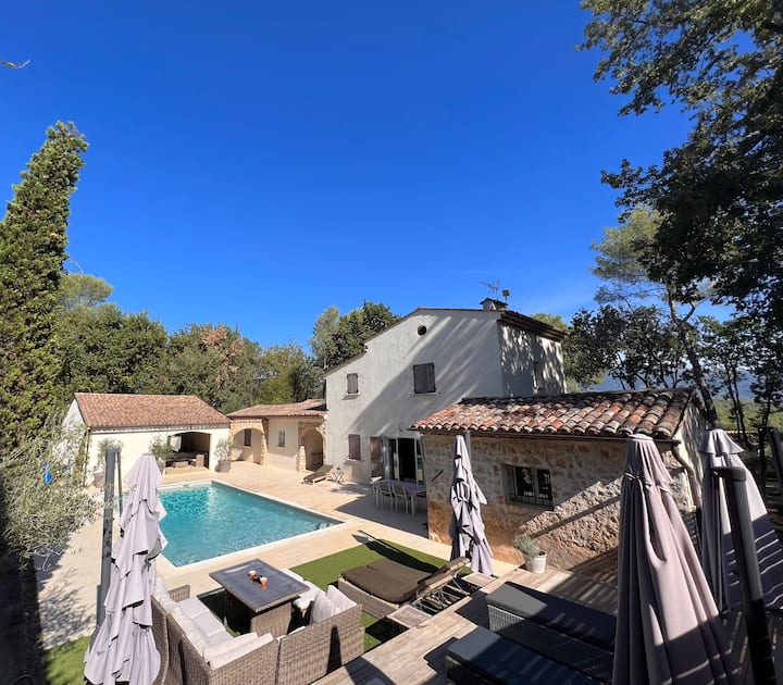 Luxury Provençal Mas | Pool | Walk To Valbonne - Valbonne