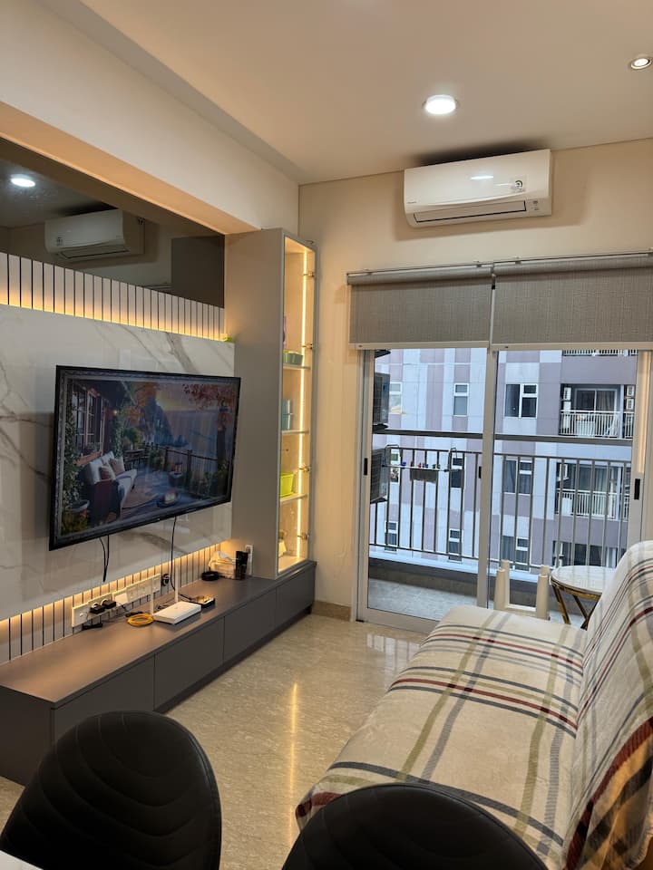 Homey 2br Liberty Tower Podomoro Medan - 메단