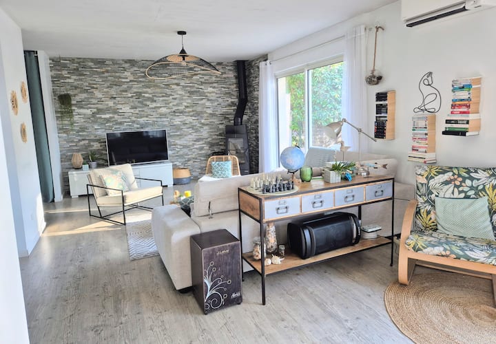 Villa 3ch, 2 Sdb, Terrasse & Jardin - Grasse