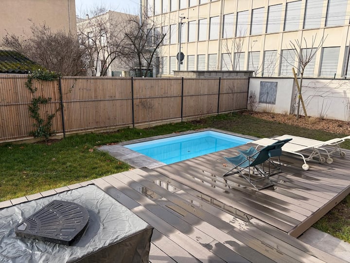 Maison Avec Piscine à Lyon Montchat - Lyon