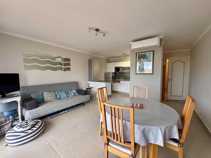 Joli T2 - Plage à Pied, Parking, Clim, Terrasse - Saint-Cyr-sur-Mer