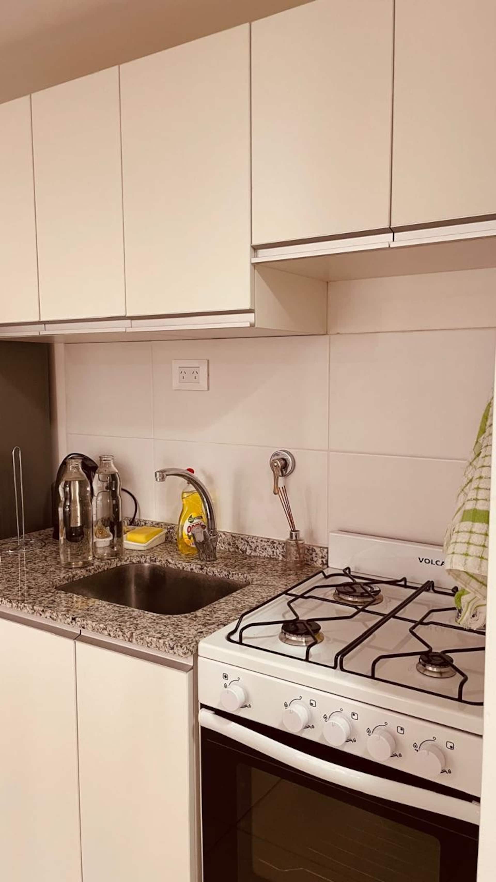 2-room apartment with amenities and garage