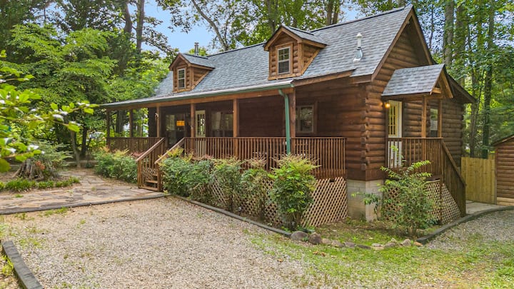 Cozy Cabin W/ Firepit. Mins To Avl, Dog Friendly - Asheville, NC