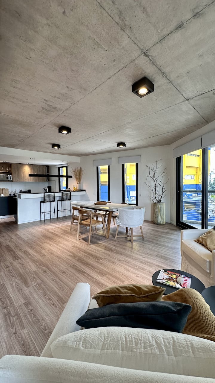 Квартира с 1 спальней напротив La Bombonera в La Boca