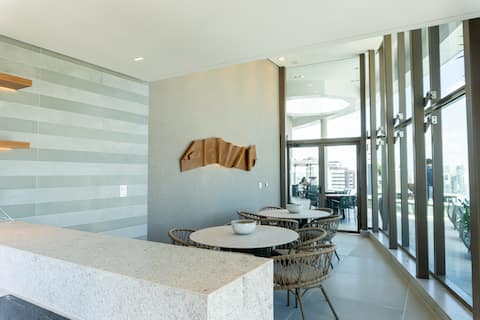 Top performing Airbnb: Flat in Boa Viagem near Restaurants/Airport in Recife