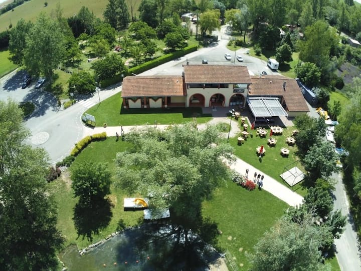 Zecamping 3* Mobil Home 28m² Piscine - Nailloux