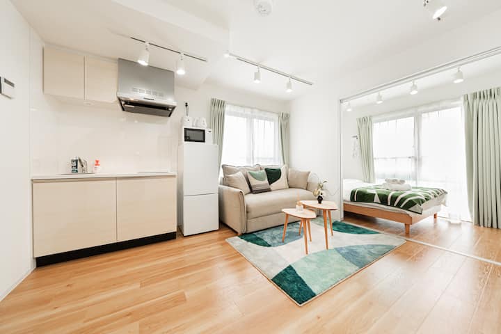 4ppl Cozy Apt丨quiet Stay Near Asakusa丨8-min To Sta - Asakusa