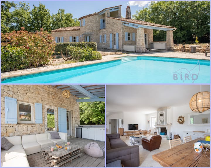 Superbe Villa En Pierre Au Cœur Du Pays De Fayence - Fayence
