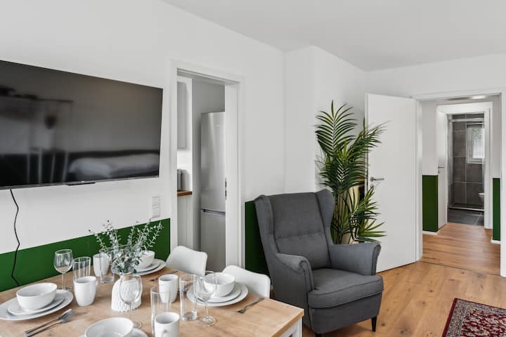 Geschäftsreisetraum 3sz 5p | Balkon, Waschtrockner - Aalen