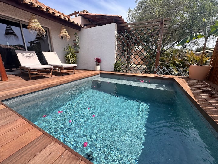Maison Avec Piscine Cap Dagde Proche Plage & Golf - Agde