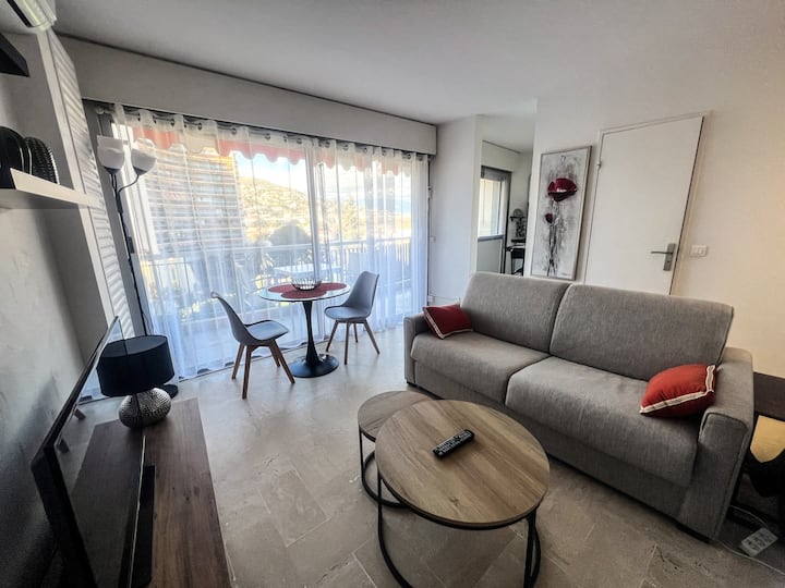 Studio Cosy à Cannes Marina Avec Piscine - Mandelieu-la-Napoule
