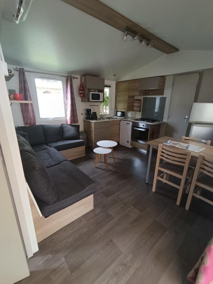 Mobilhome Dans Parc Residentiel Proche Plage - Sérignan