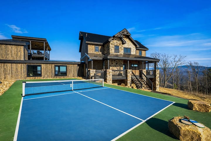 270° Views | MountainTop | Luxury | Pickleball - Cabins for ...